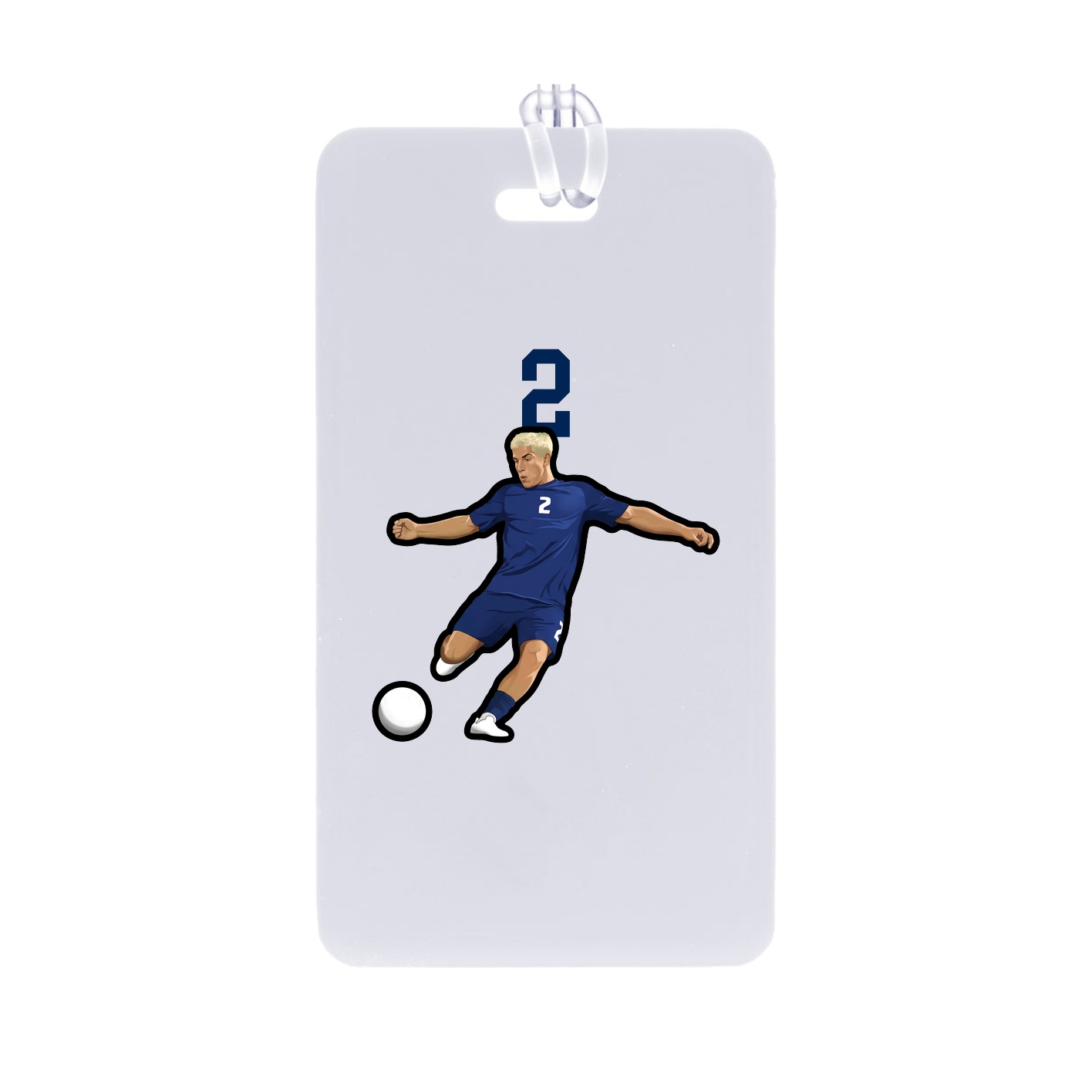 Bag Tag — Number Top in Classic