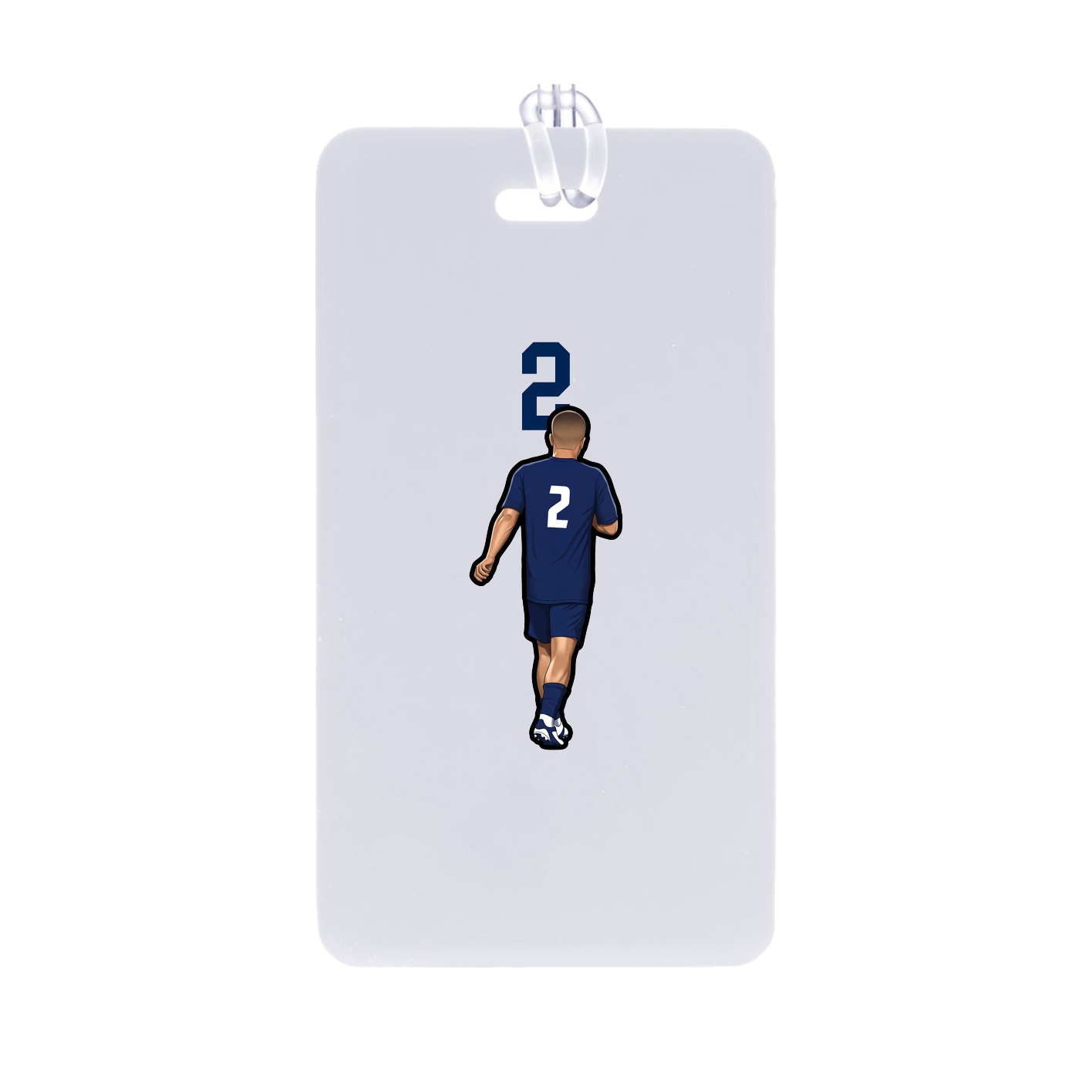 Bag Tag — Number Top in Classic