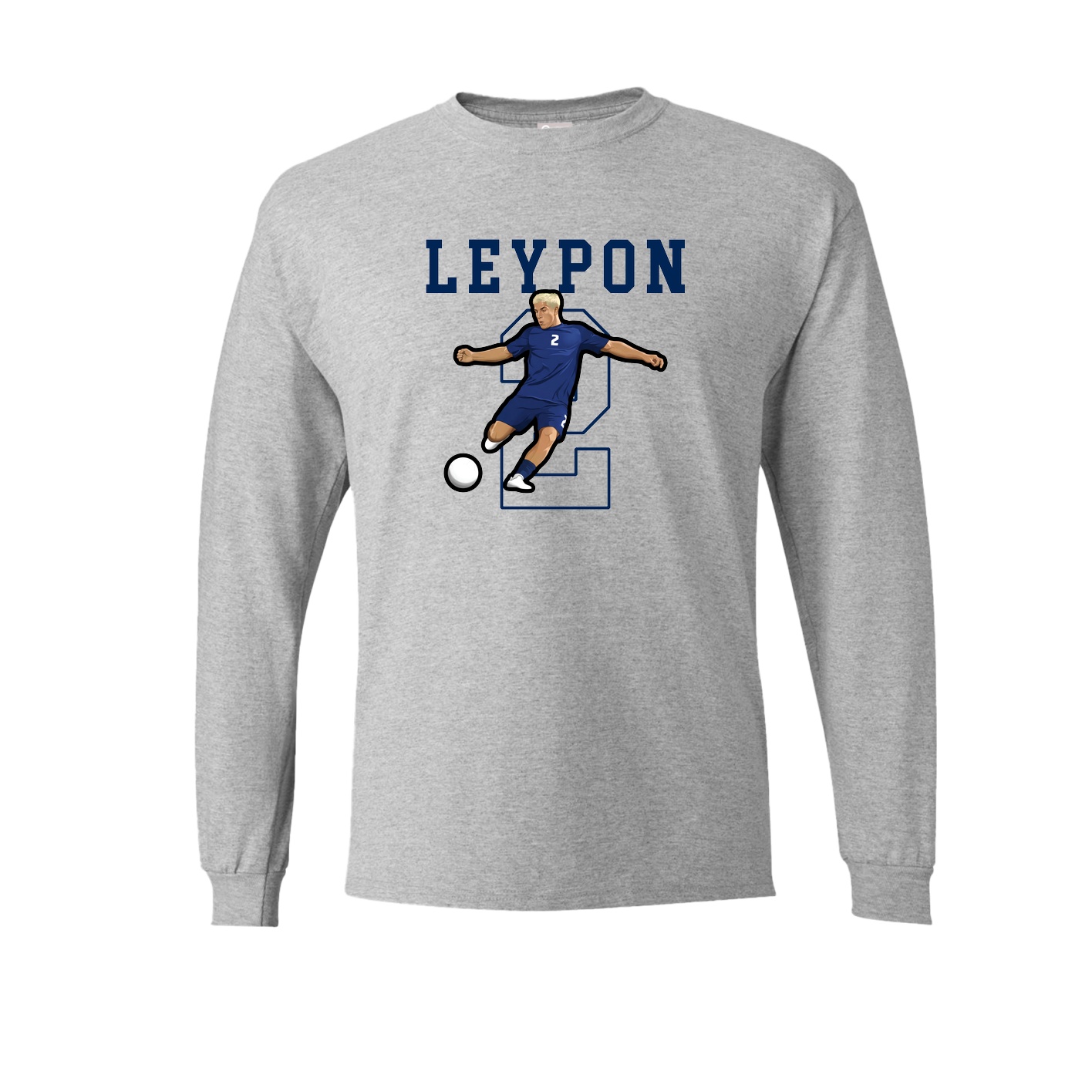 Long Sleeve Tee — Shirsey in Grey