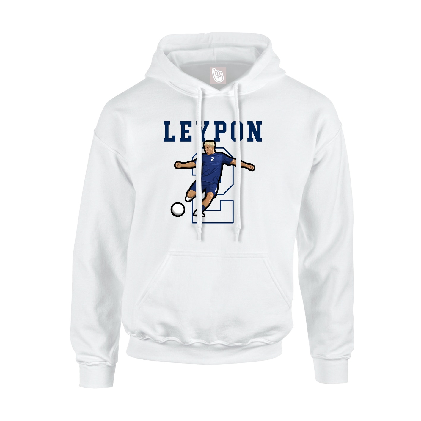 Hoodie — Shirsey in White