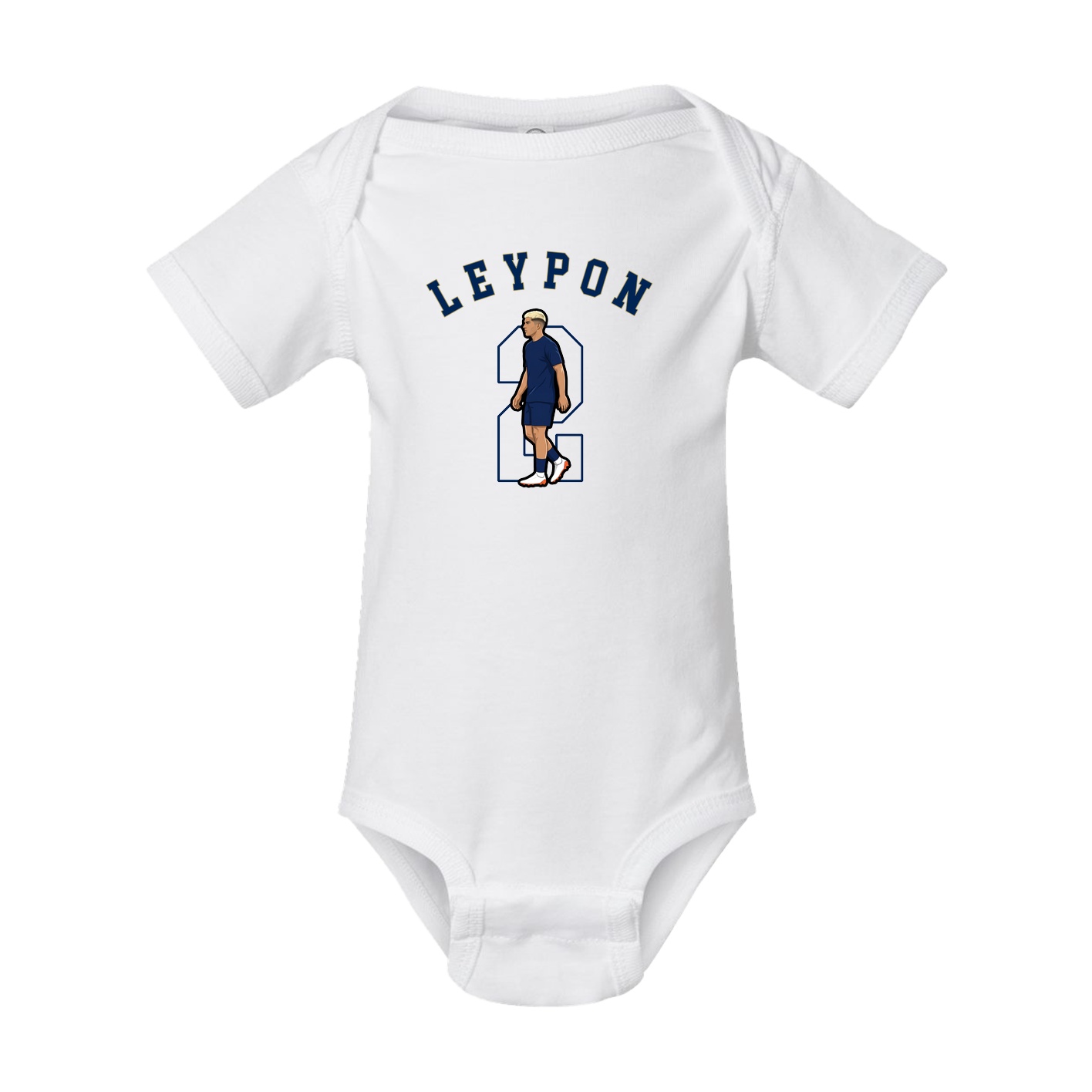 Baby Onesie — Shirsey Arch in White