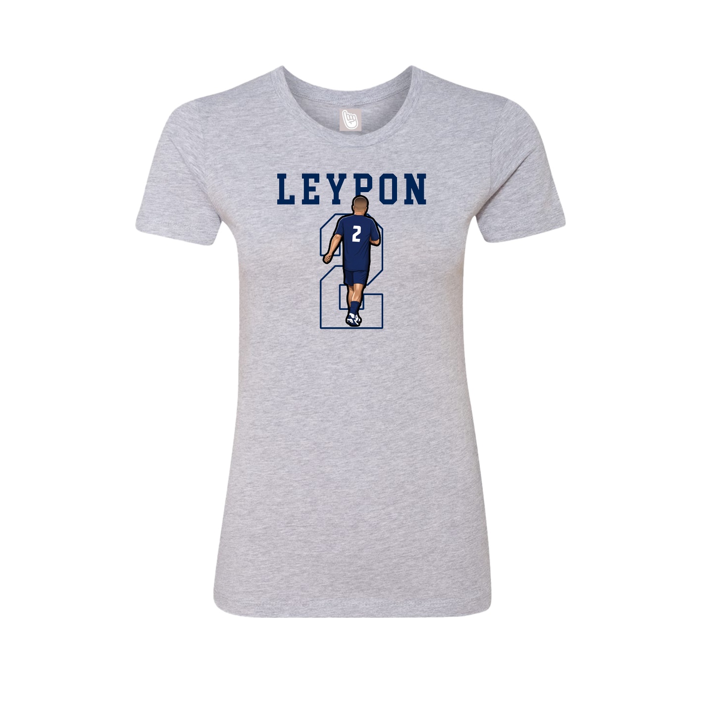 Fitted Women's Tee — Shirsey in Grey
