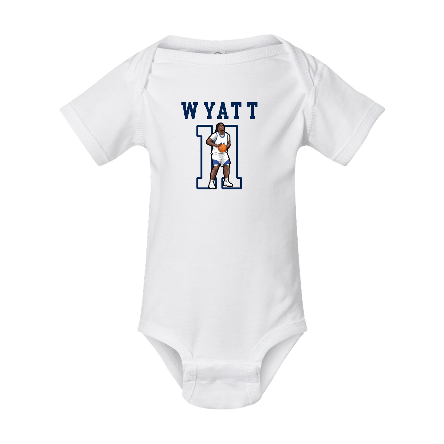 Baby Onesie — Shirsey in White