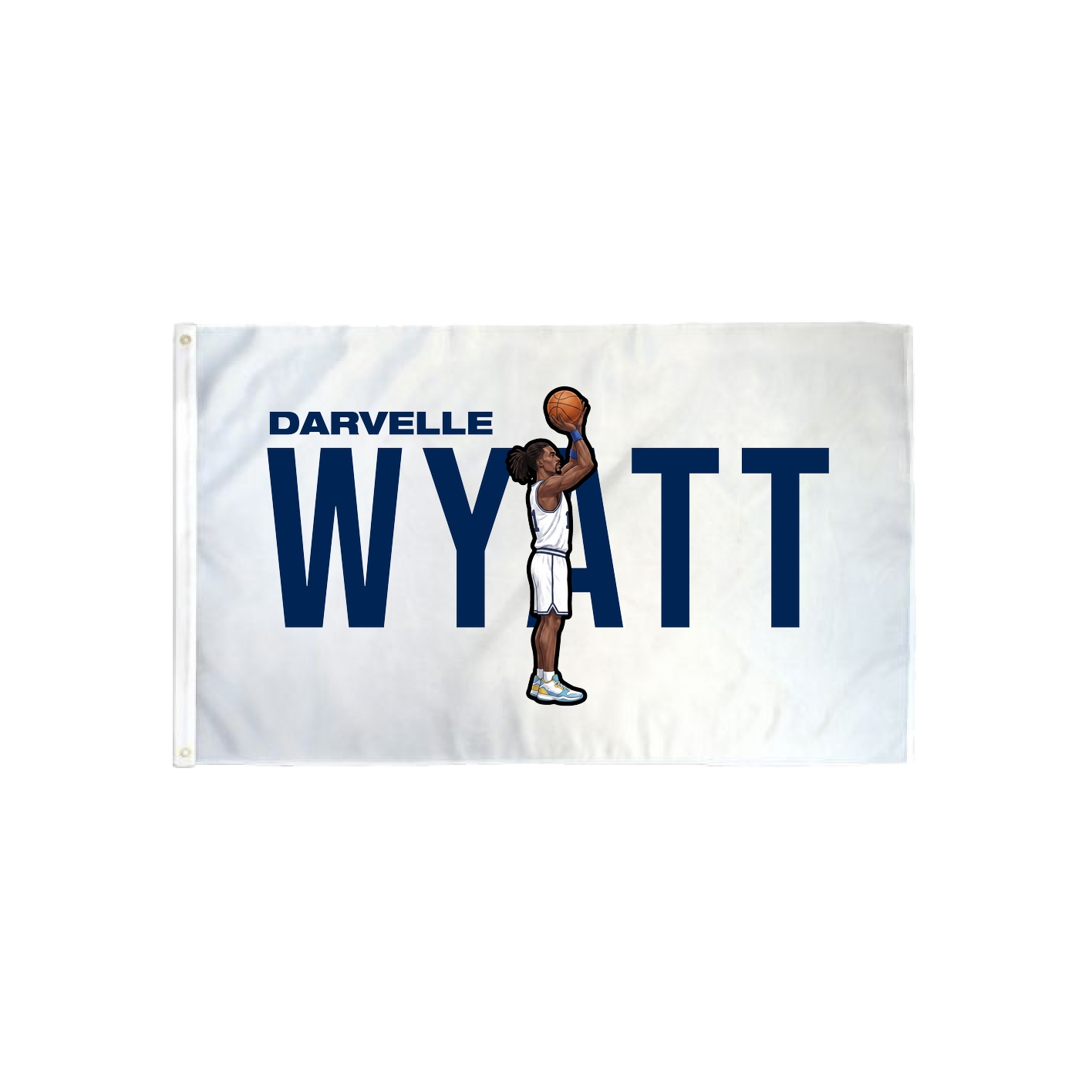 3x5 Flag — Player Name in Classic