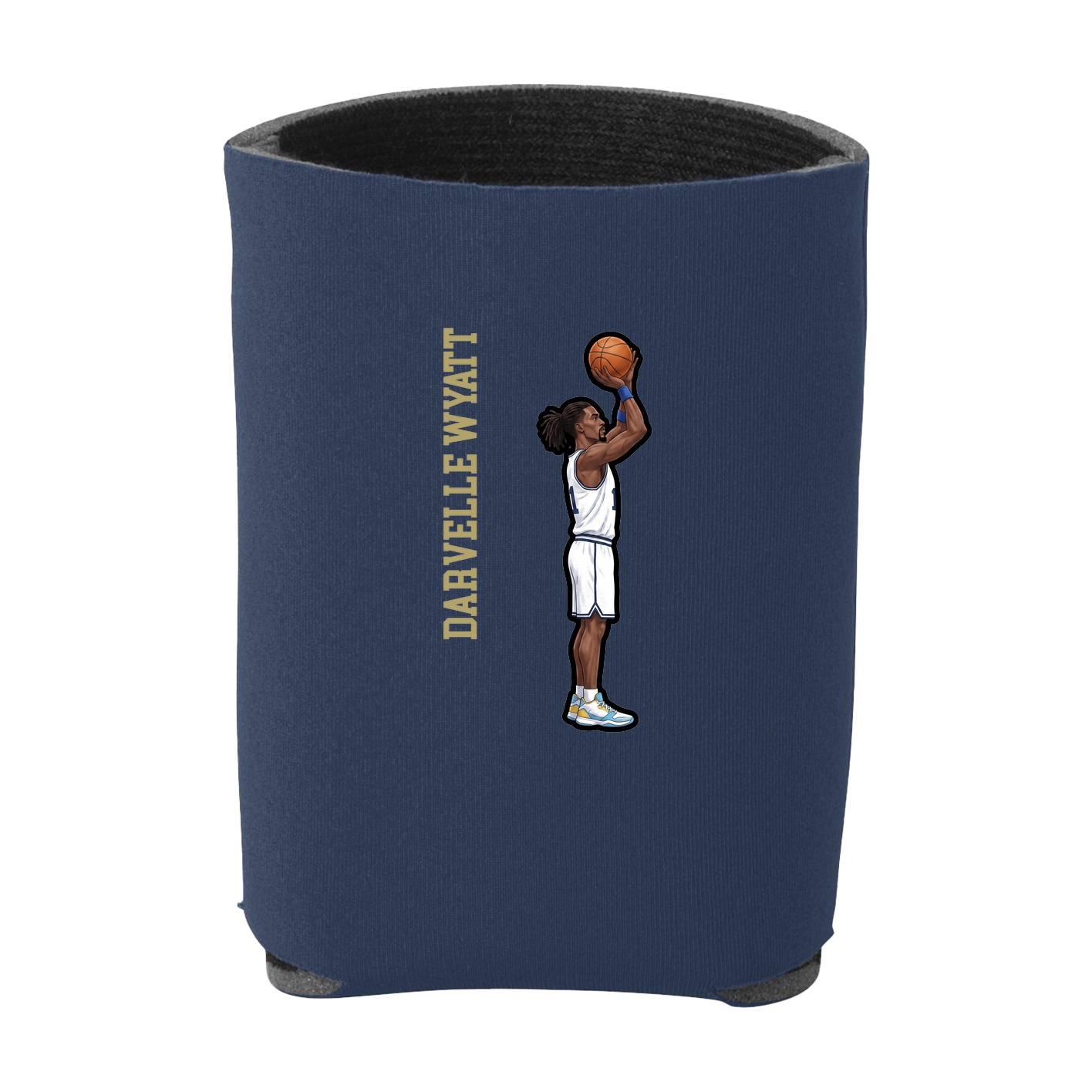 Can Holder — Name Vertical in Navy