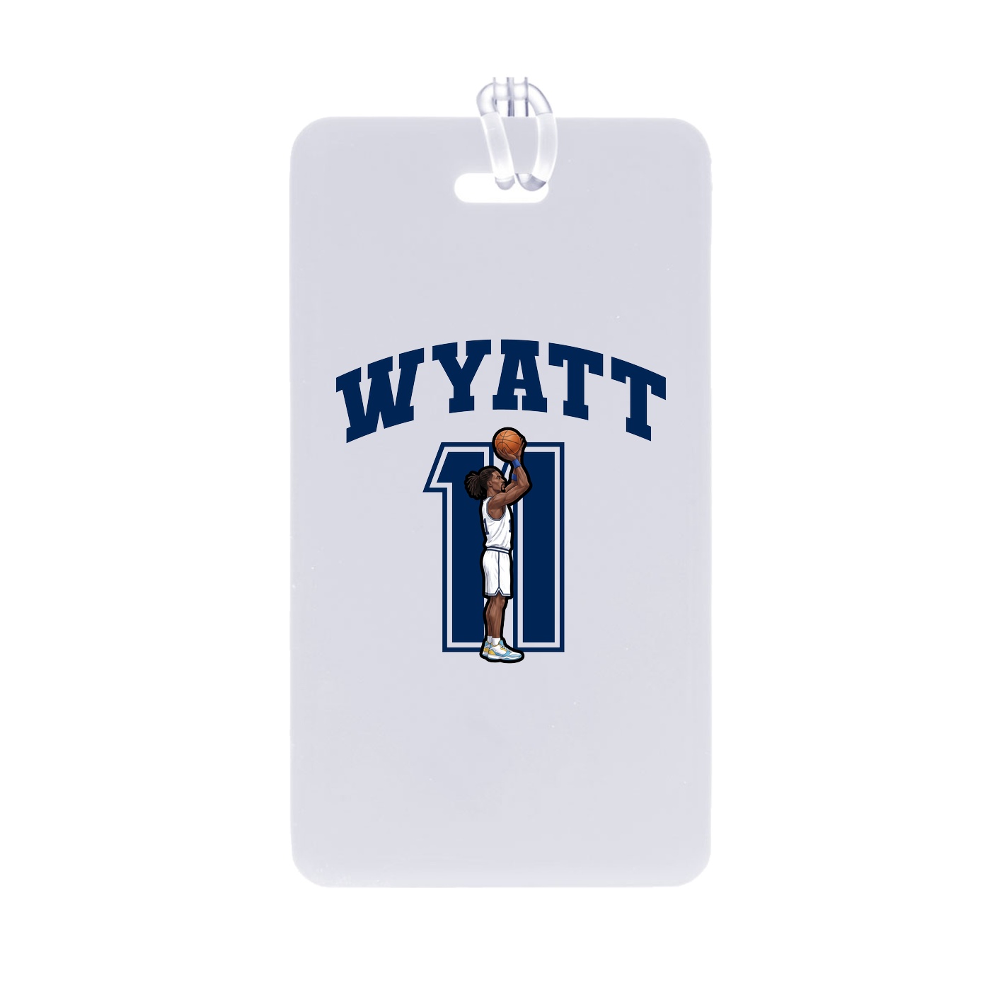 Bag Tag — Number in Classic