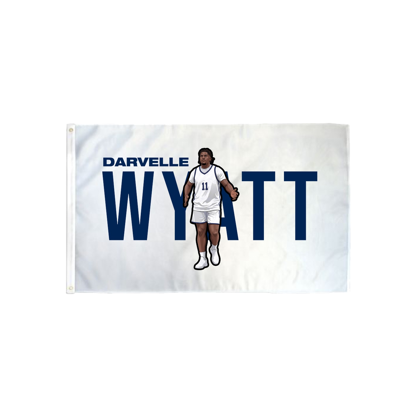 3x5 Flag — Player Name in Classic