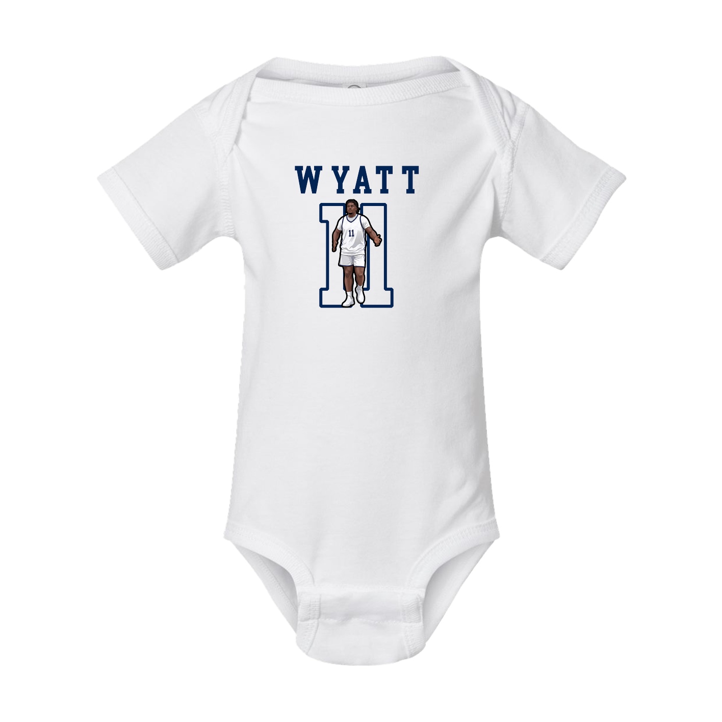Baby Onesie — Shirsey in White