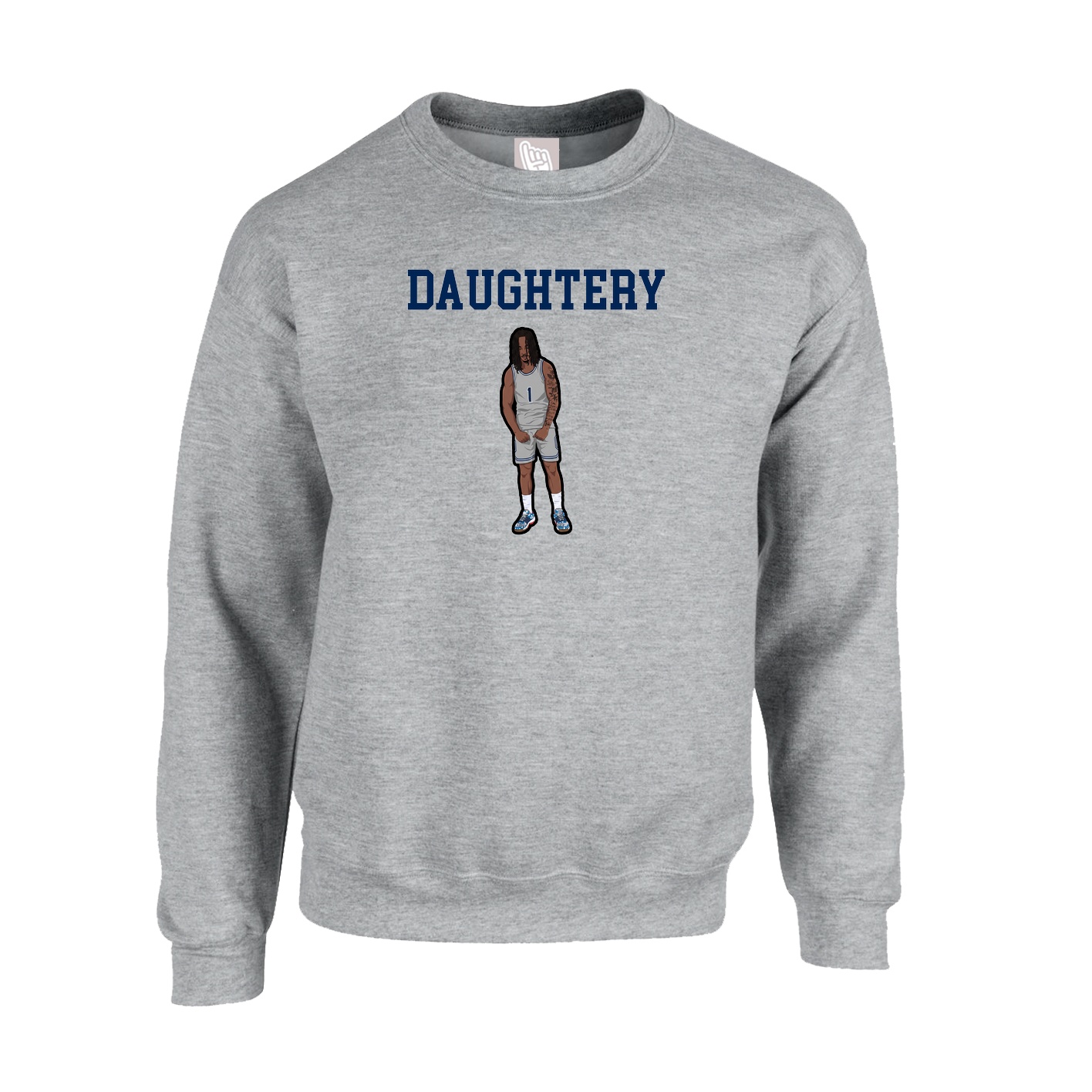 Fleece Crew — Shirsey in Grey
