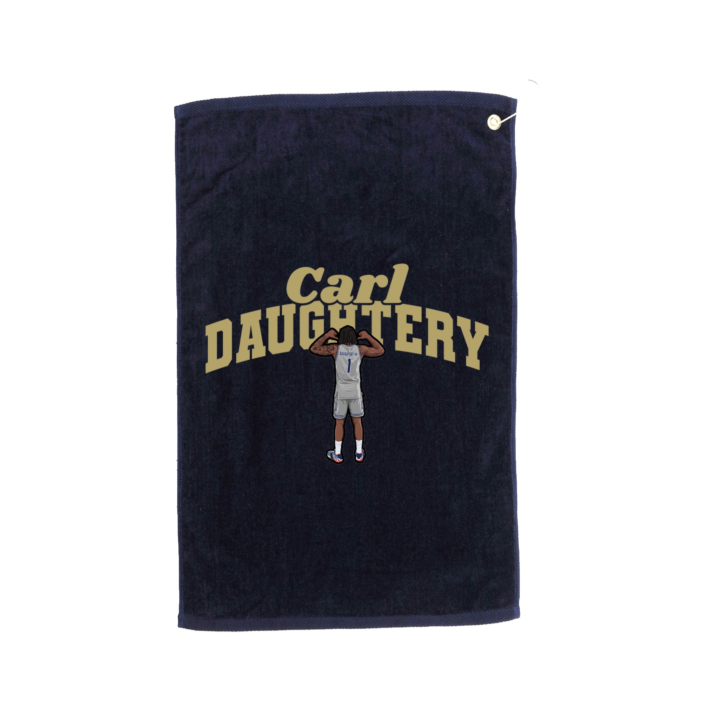 Golf Towel — Signature Arch in Navy