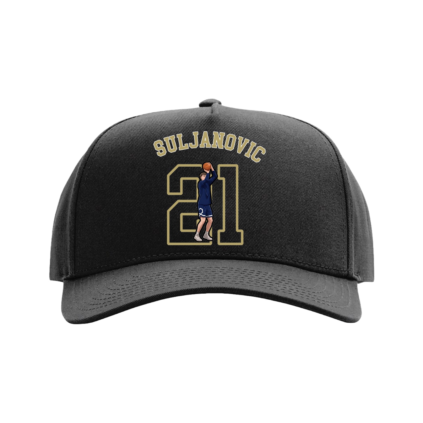 Full Fabric Five-Panel Champ Cap