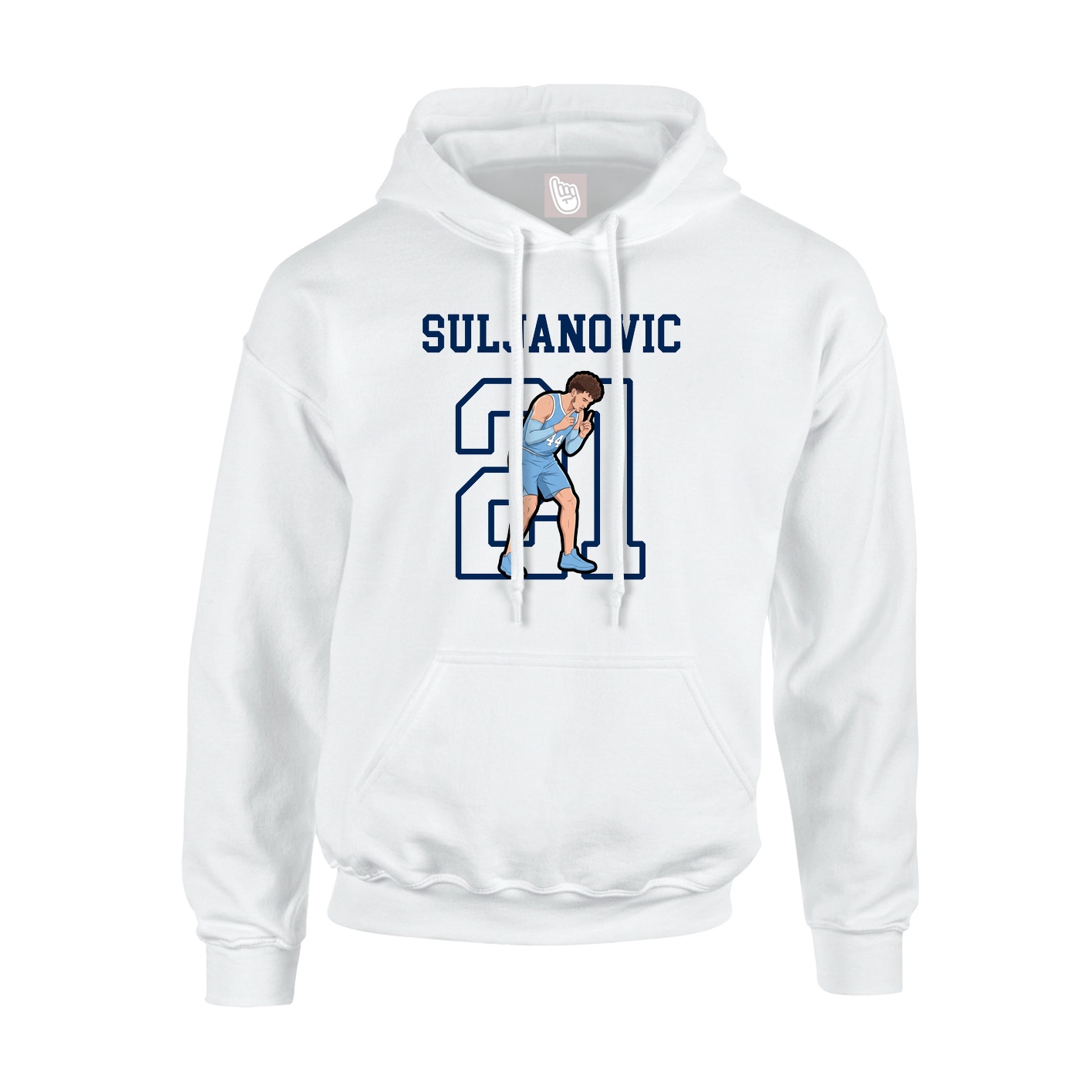 Hoodie — Shirsey in White