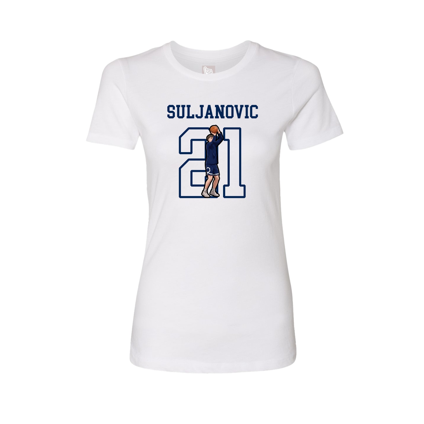 Fitted Women's Tee — Shirsey in White
