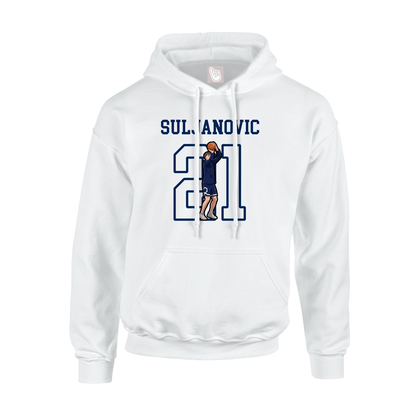 Youth Hoodie — Shirsey in White