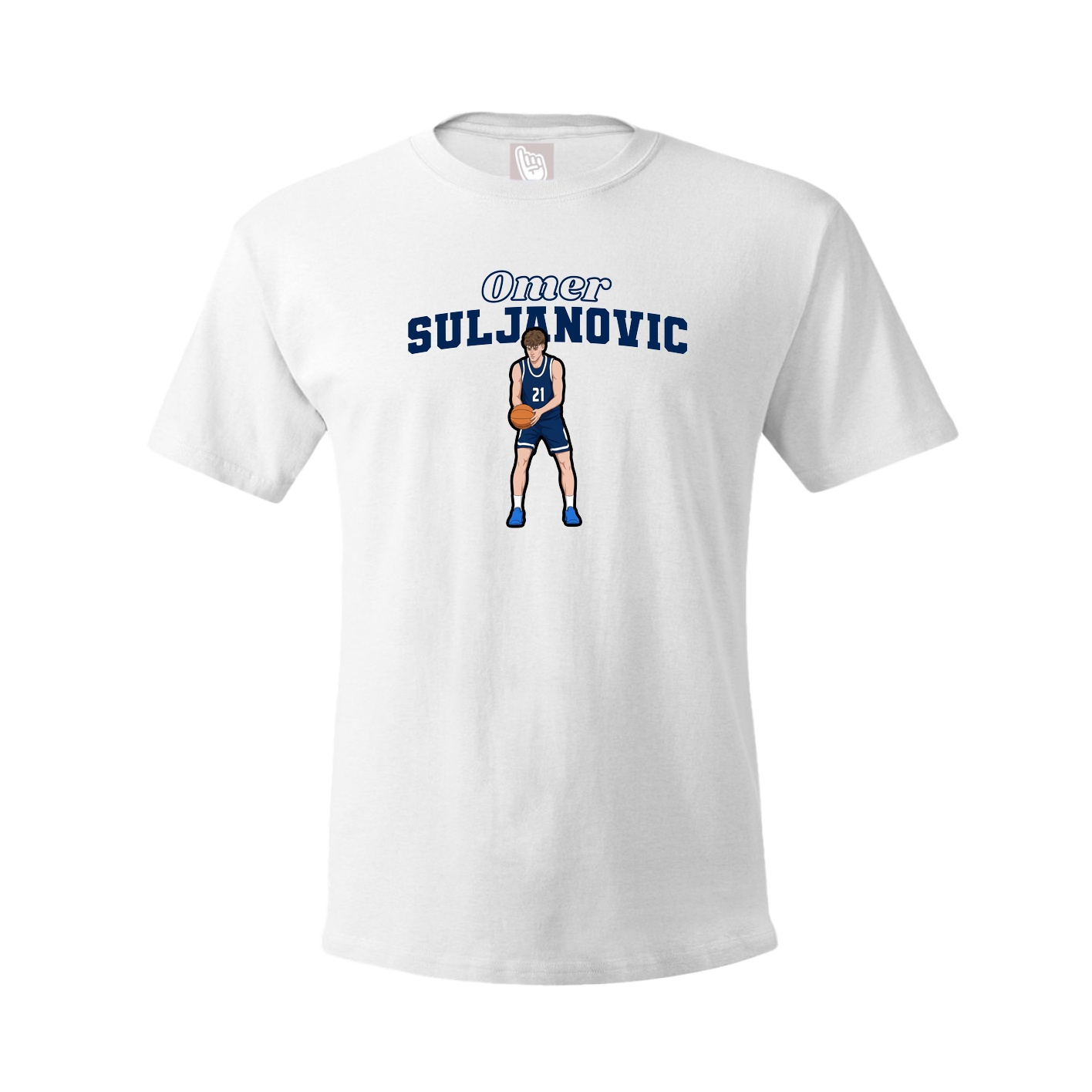 Tee — Name Arch in White
