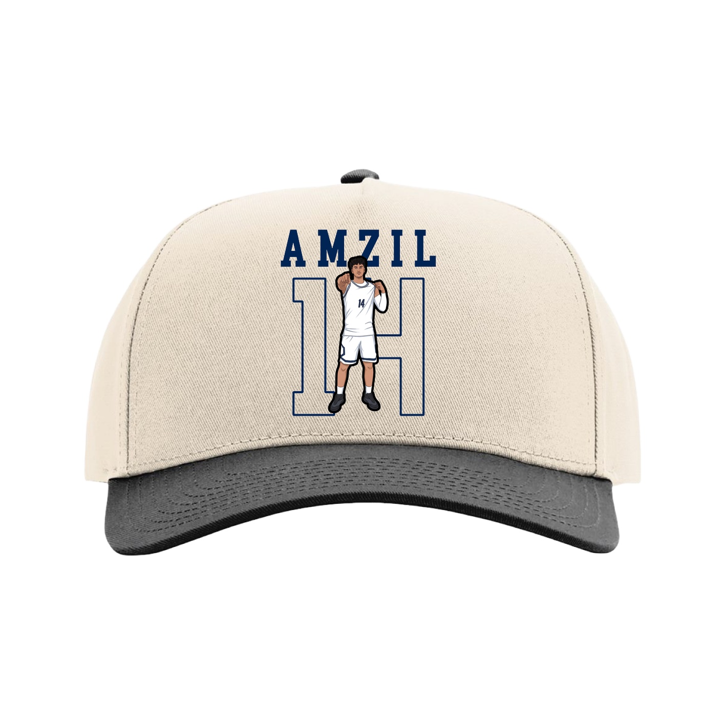 Full Fabric Five-Panel Champ Cap