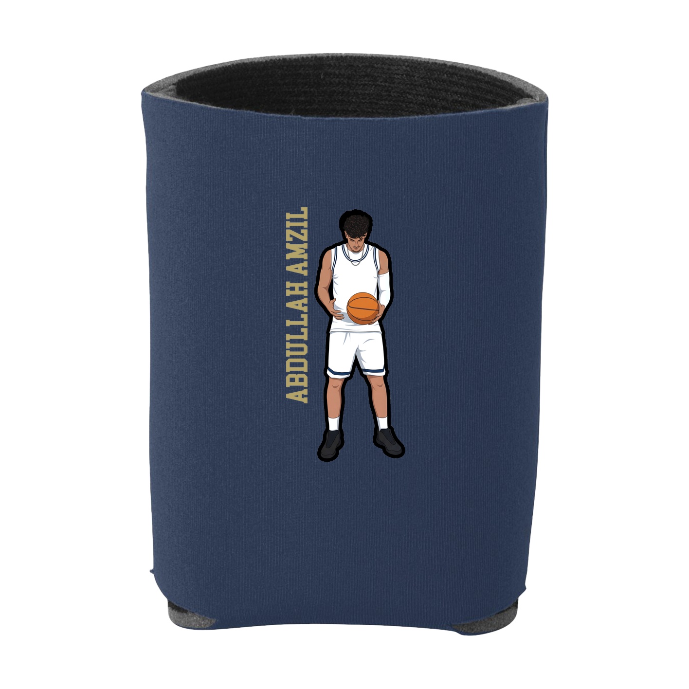 Can Holder — Name Vertical in Navy