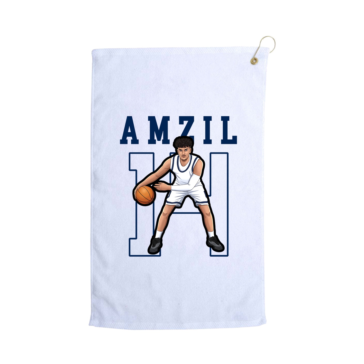 Golf Towel — Shirsey in White