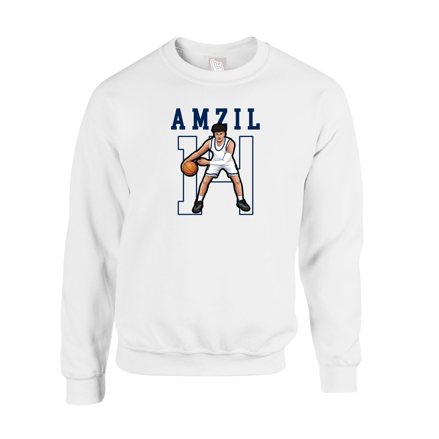 Fleece Crew — Shirsey in White