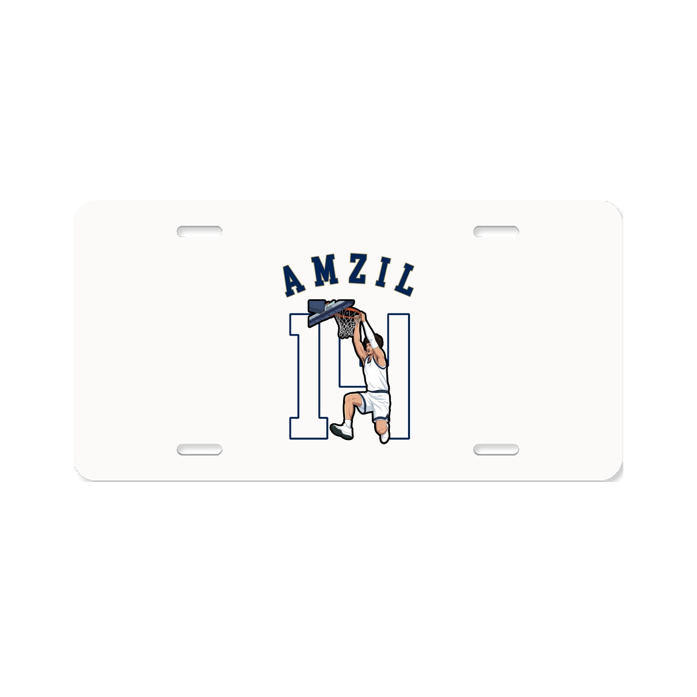 License Plate — Shirsey Arch in Classic