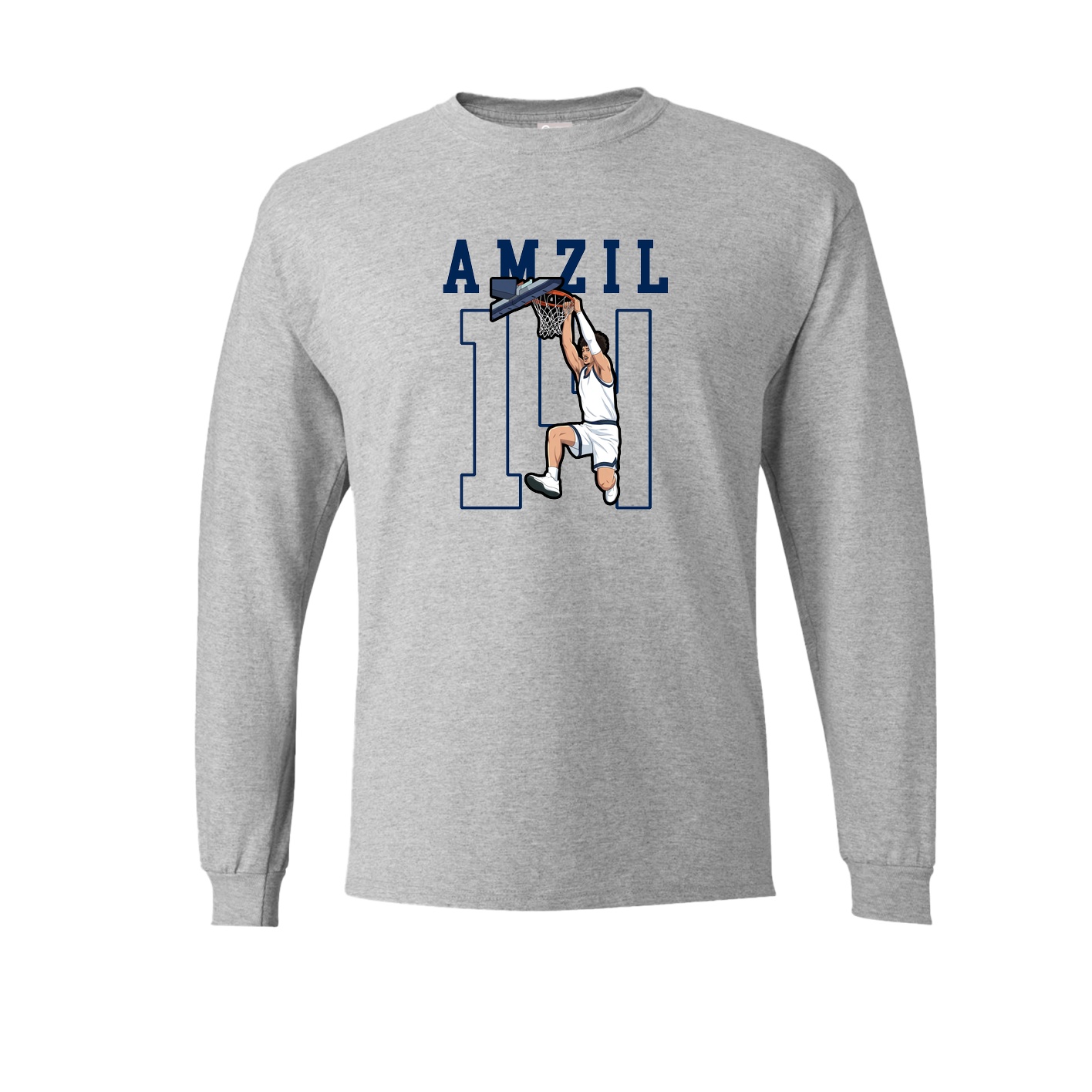 Long Sleeve Tee — Shirsey in Grey