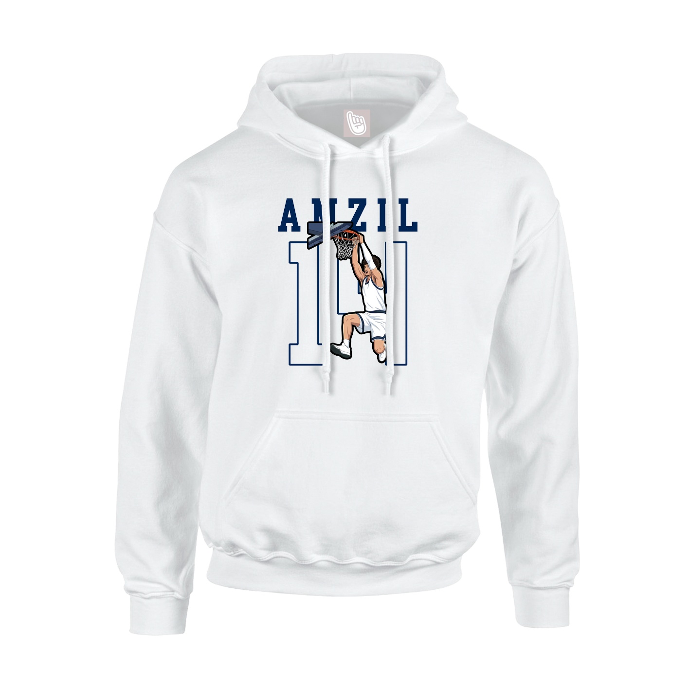 Youth Hoodie — Shirsey in White