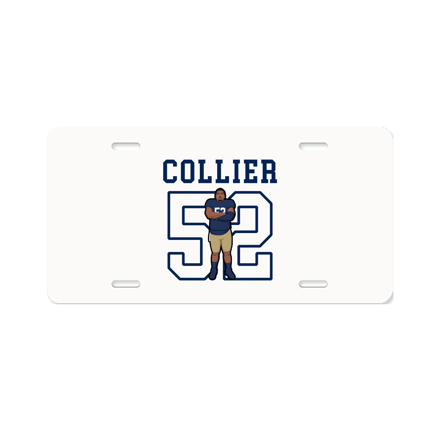 License Plate — Shirsey in Classic