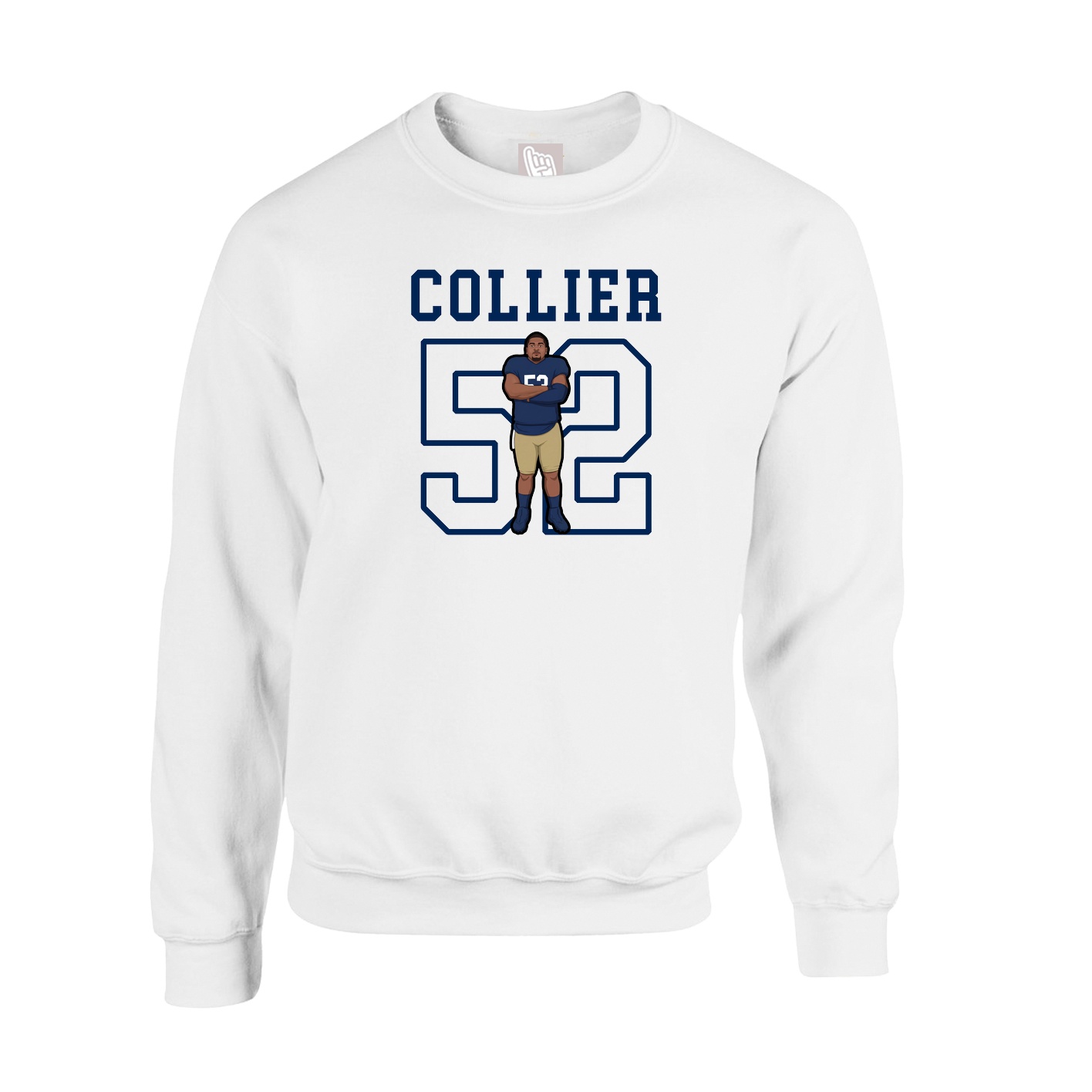 Fleece Crew — Shirsey in White