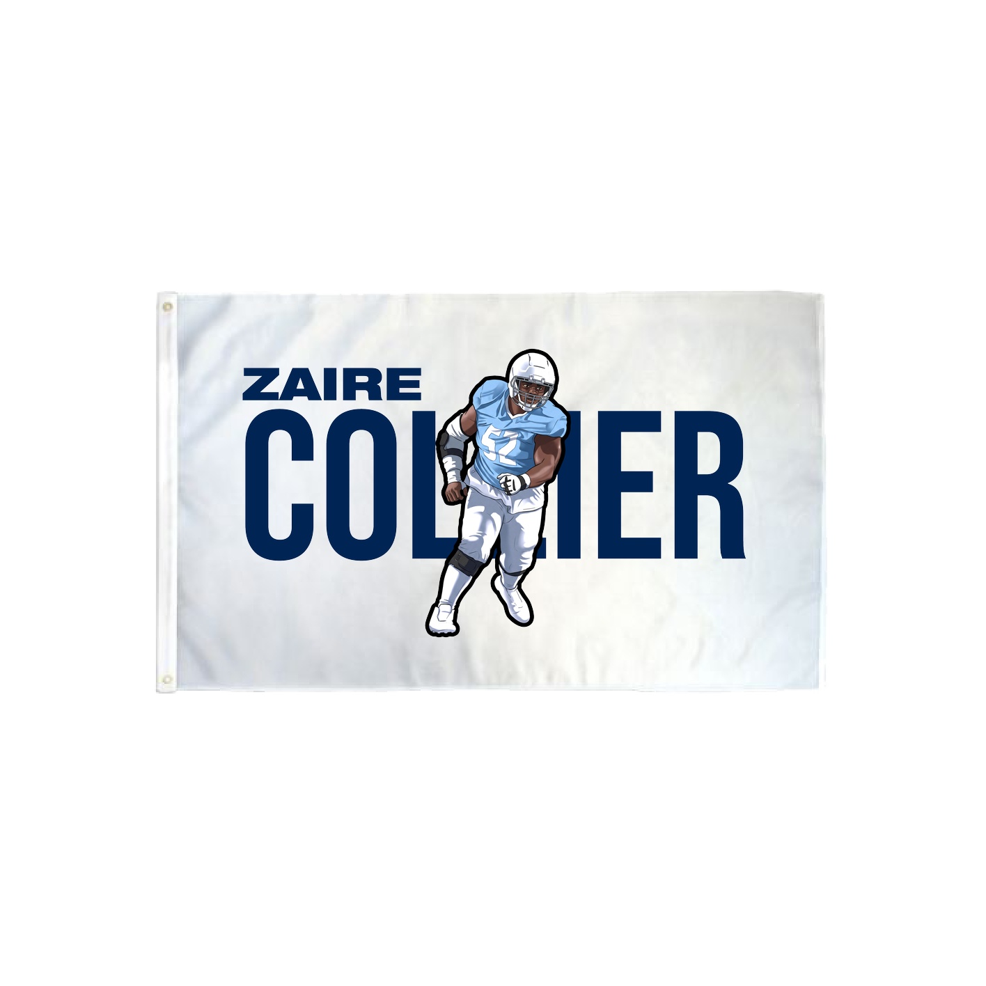 3x5 Flag — Player Name in Classic