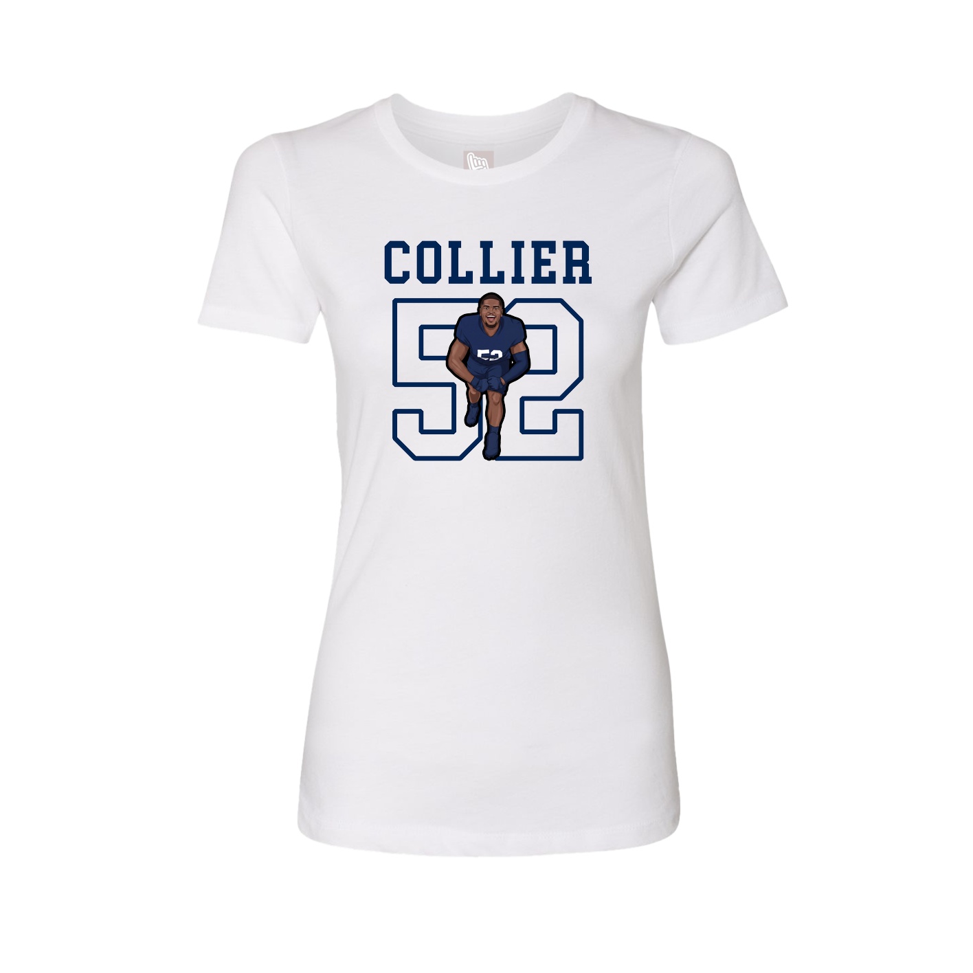 Fitted Women's Tee — Shirsey in White