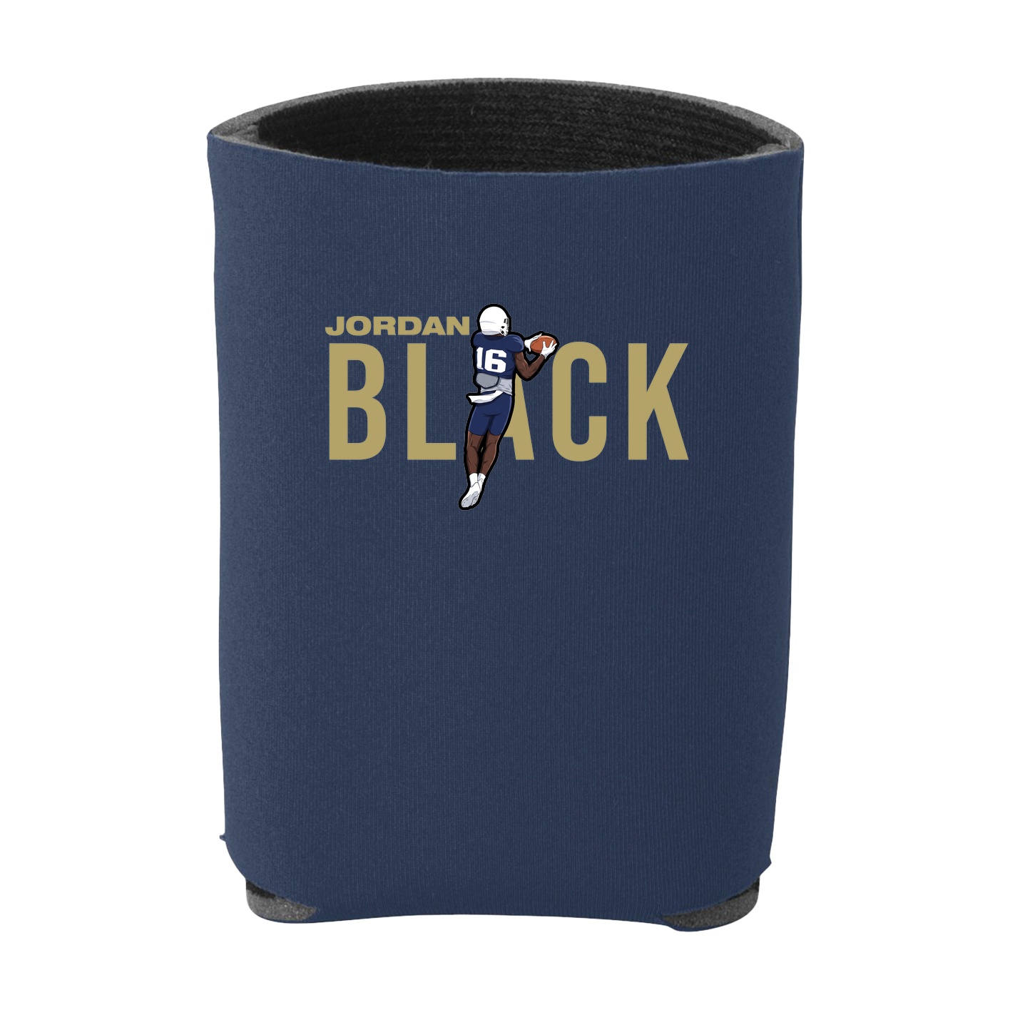Can Holder — Player Name in Navy