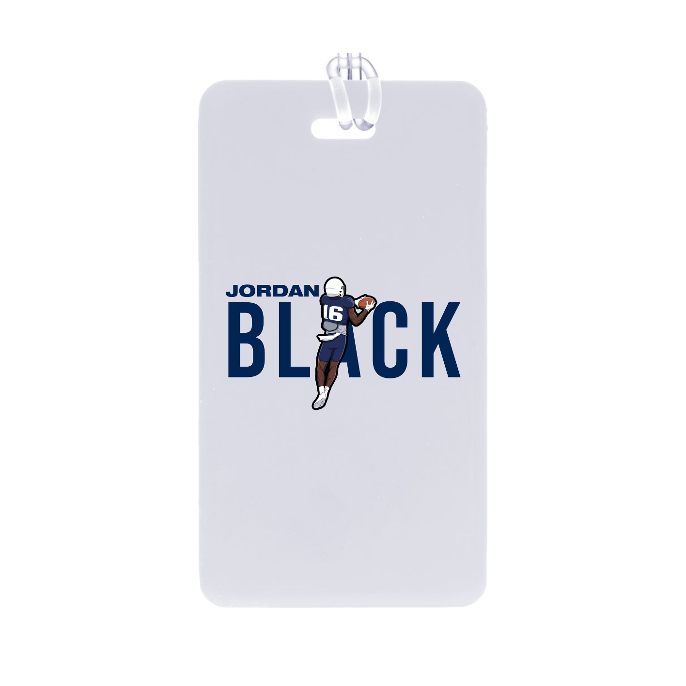 Bag Tag — Player Name in Classic