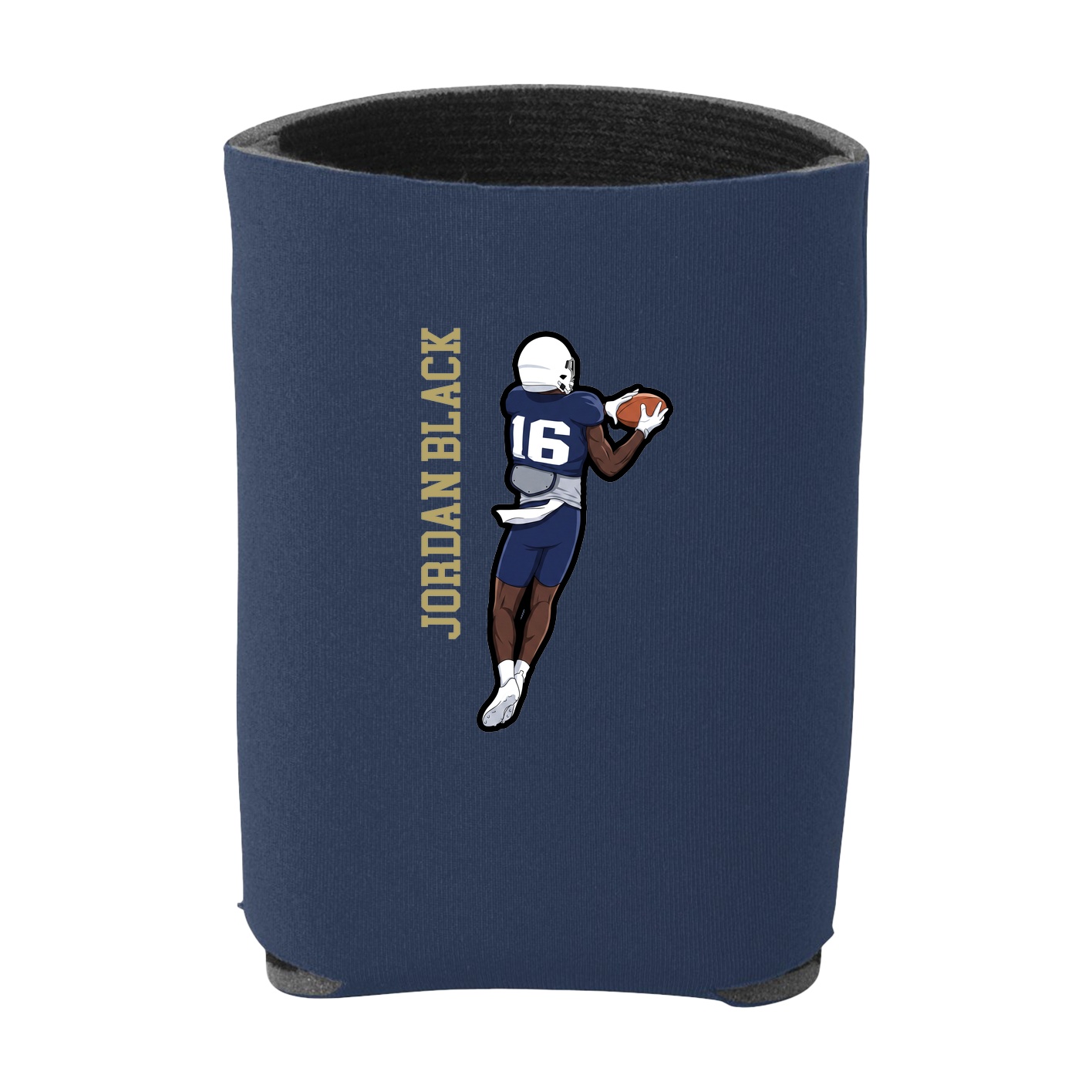 Can Holder — Name Vertical in Navy
