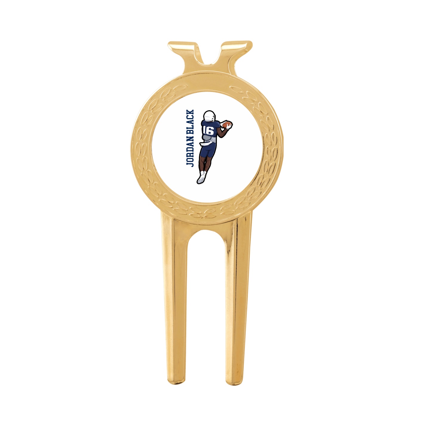 Divot Tool with Ball Marker — Name Vertical in Classic