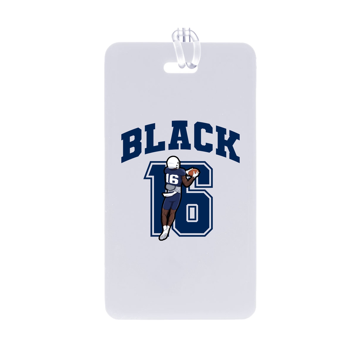 Bag Tag — Number in Classic