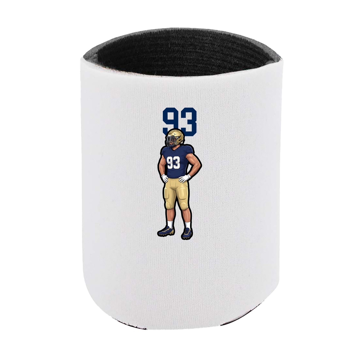 Can Holder — Number Top in White