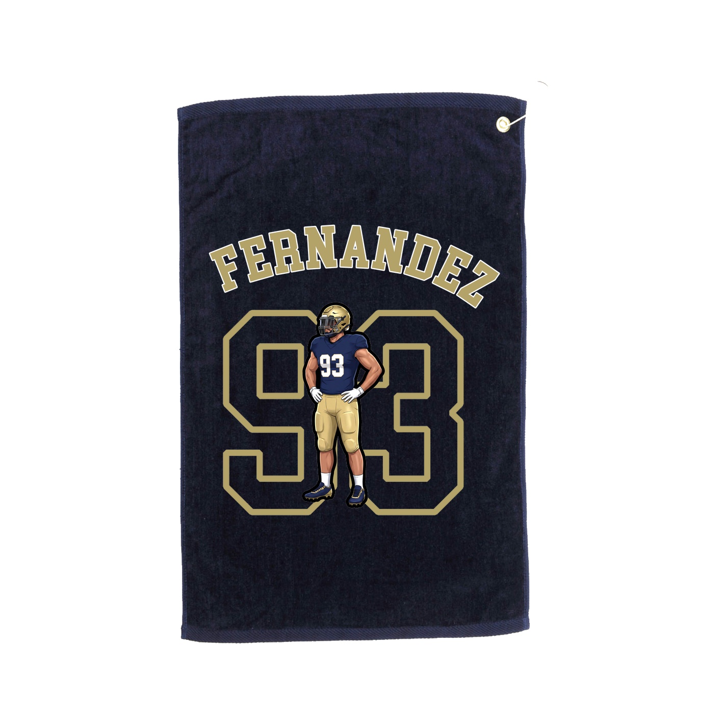 Golf Towel — Shirsey Arch in Navy