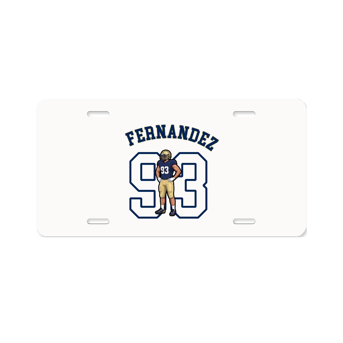 License Plate — Shirsey Arch in Classic