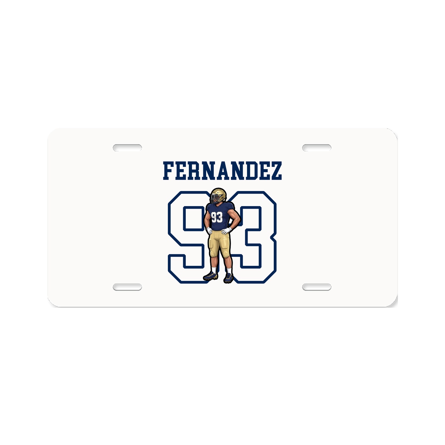 License Plate — Shirsey in Classic