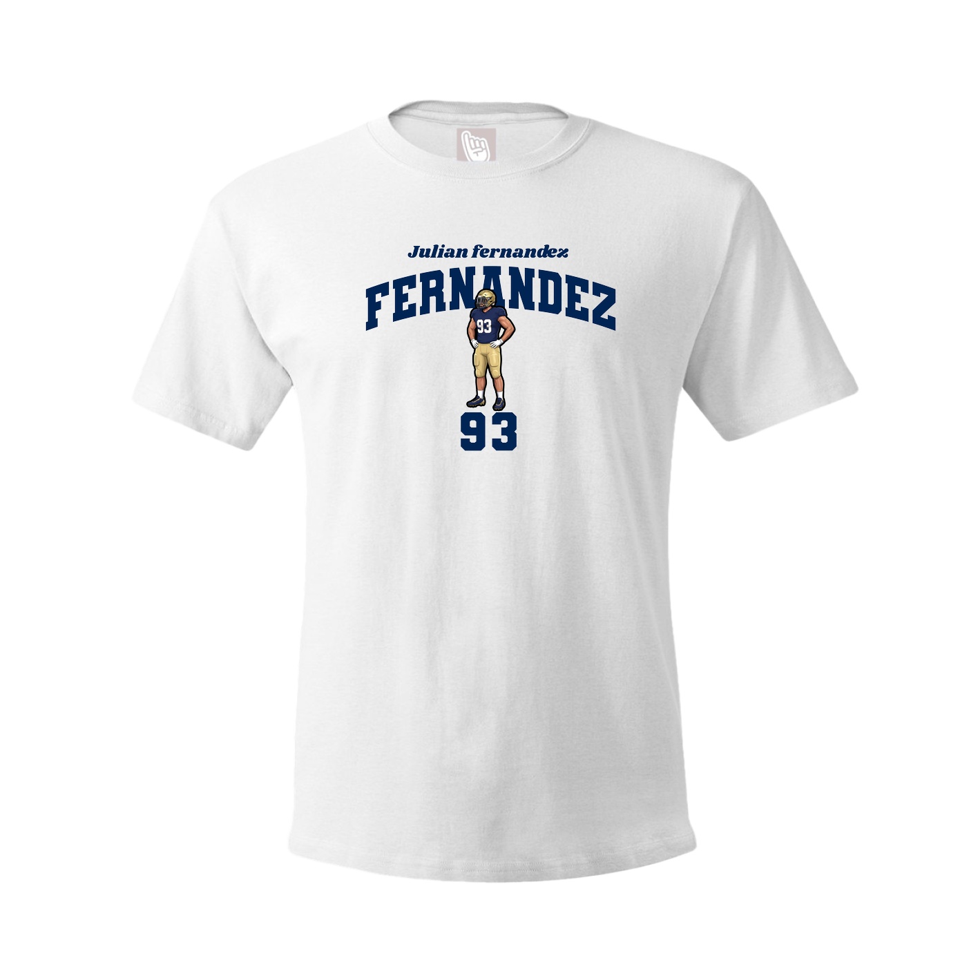 Tee — Signature Arch in White