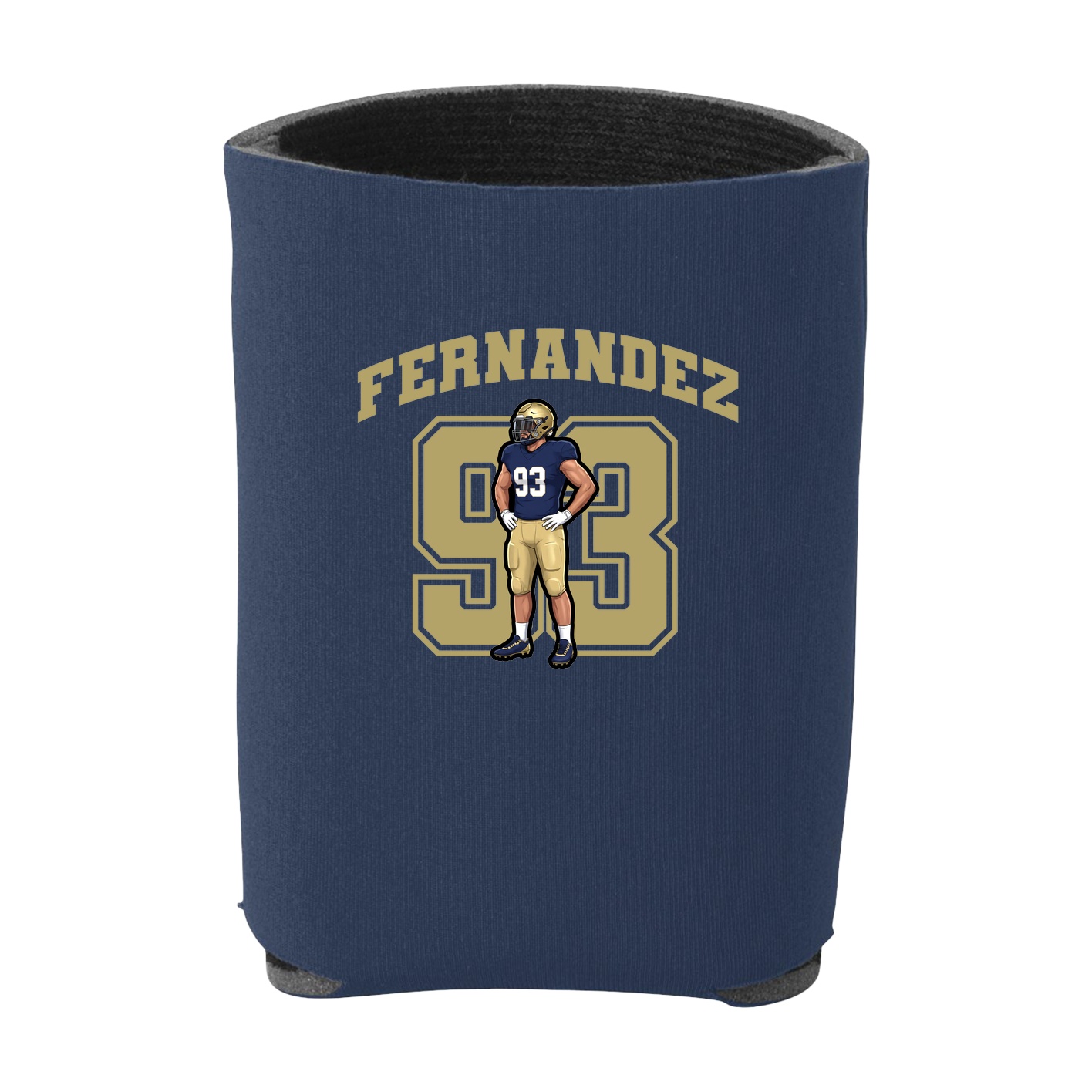 Can Holder — Number in Navy