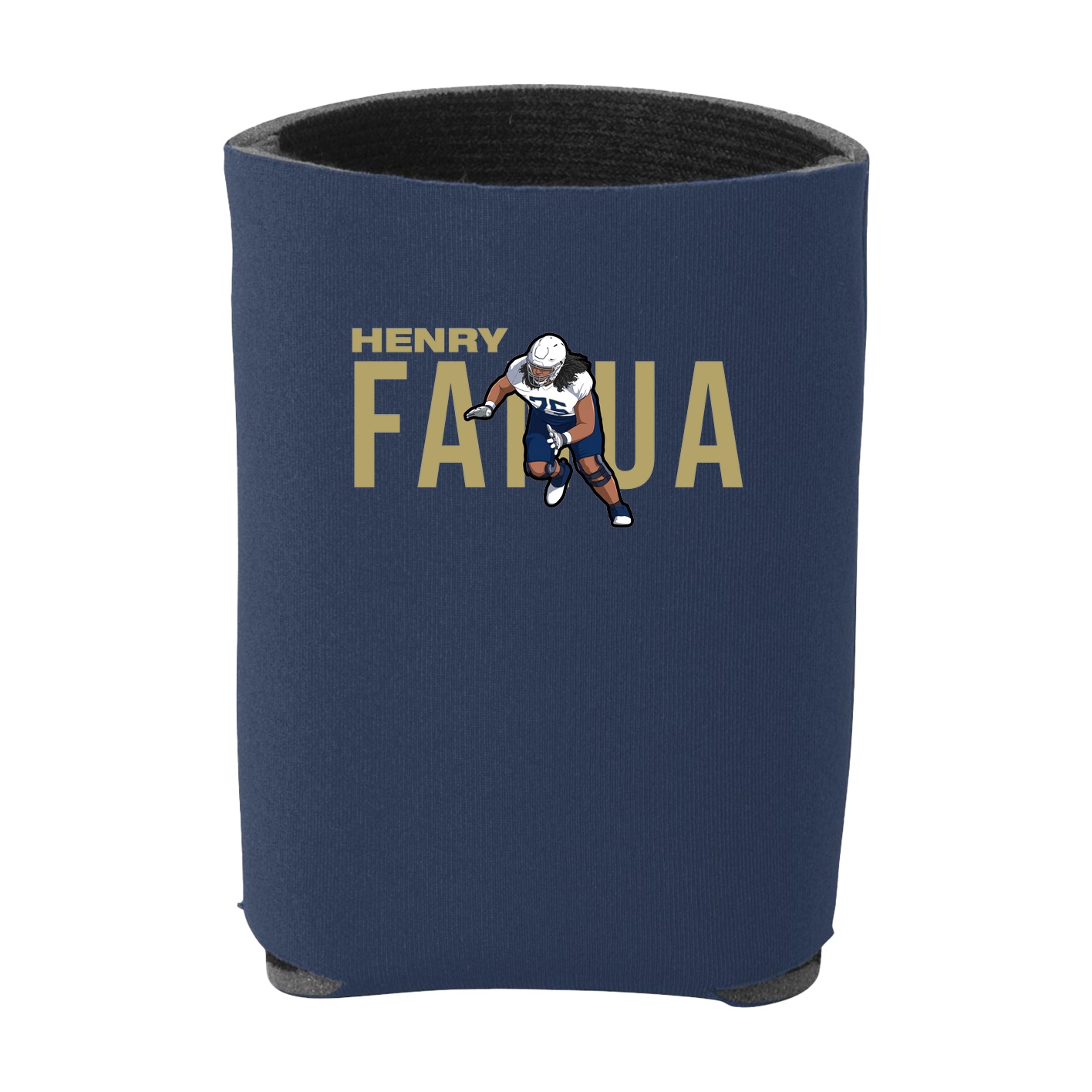 Can Holder — Player Name in Navy
