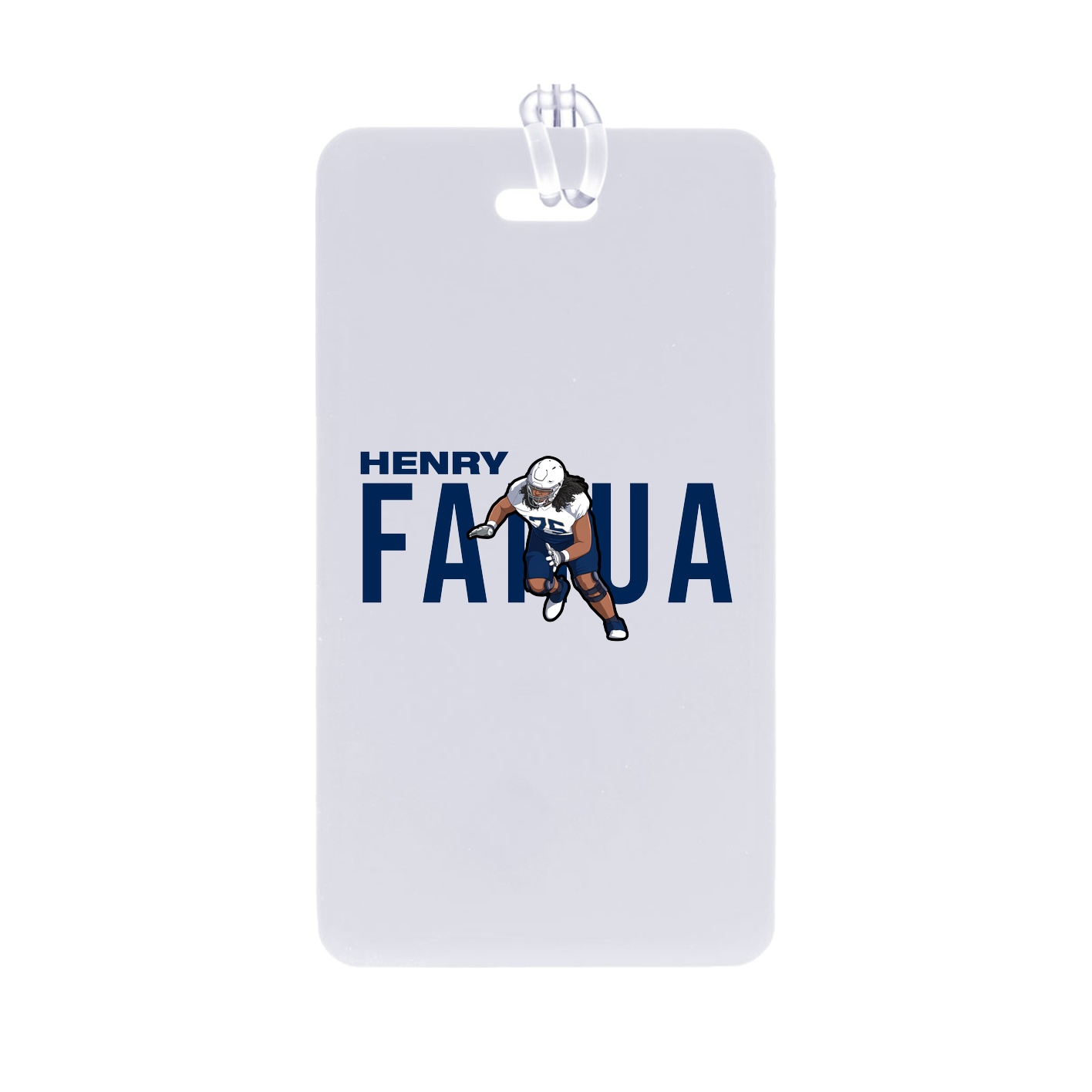 Bag Tag — Player Name in Classic
