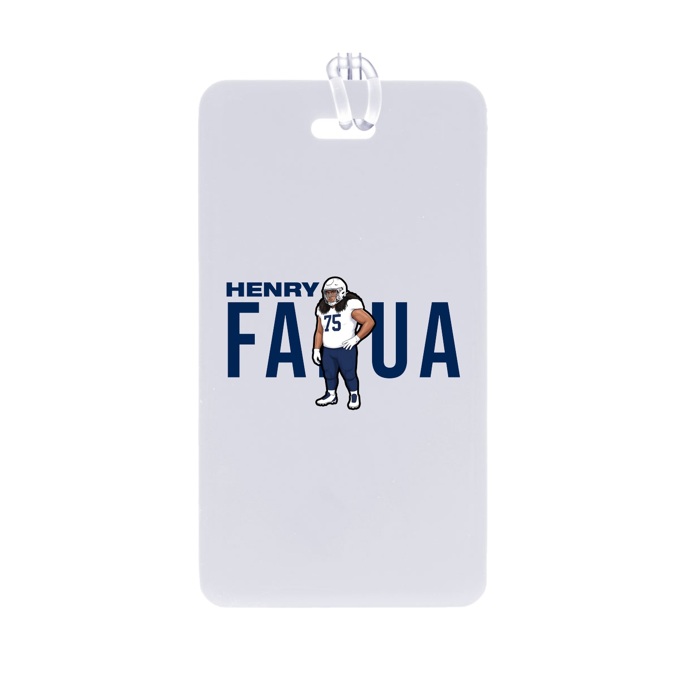 Bag Tag — Player Name in Classic