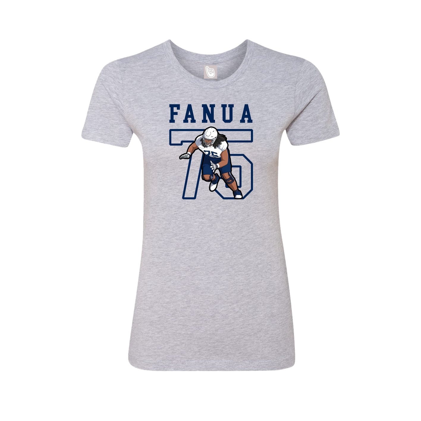 Fitted Women's Tee — Shirsey in Grey