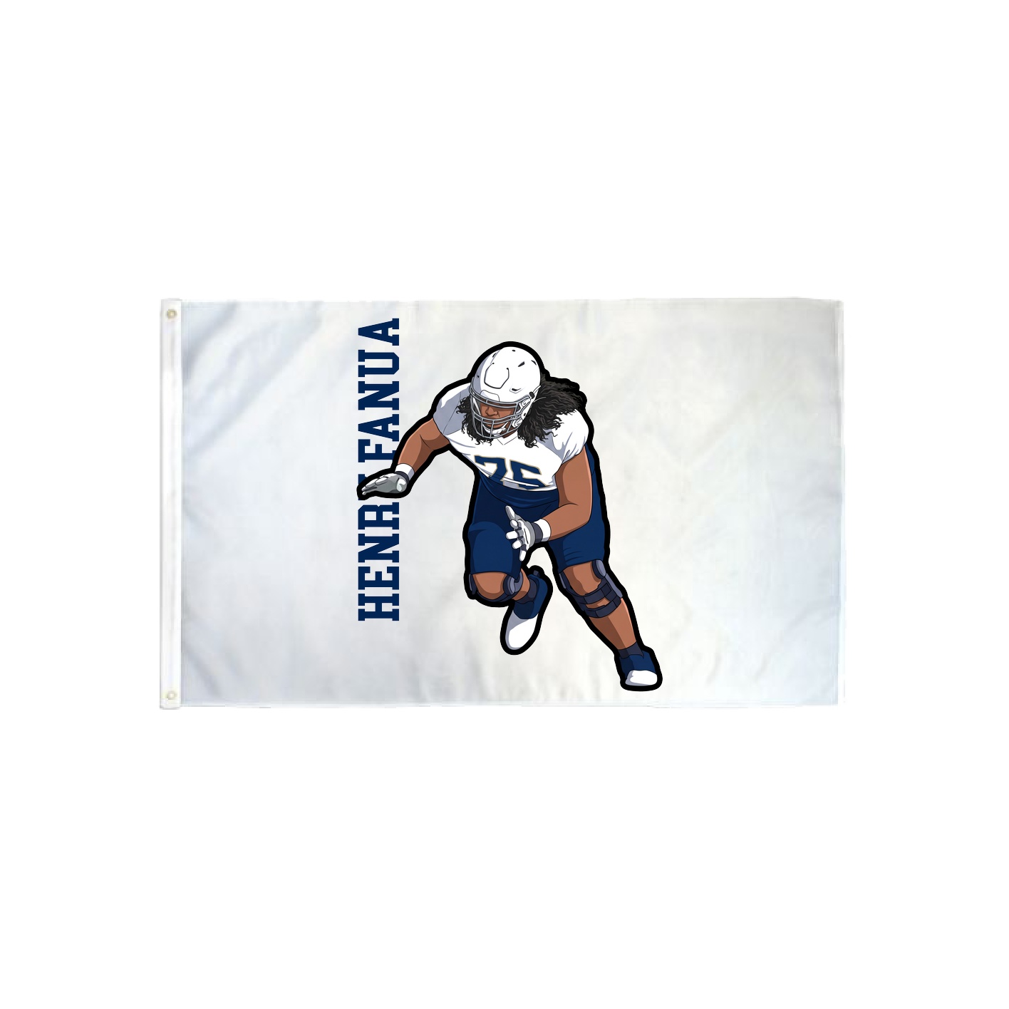 3x5 Flag — Name Vertical in Classic