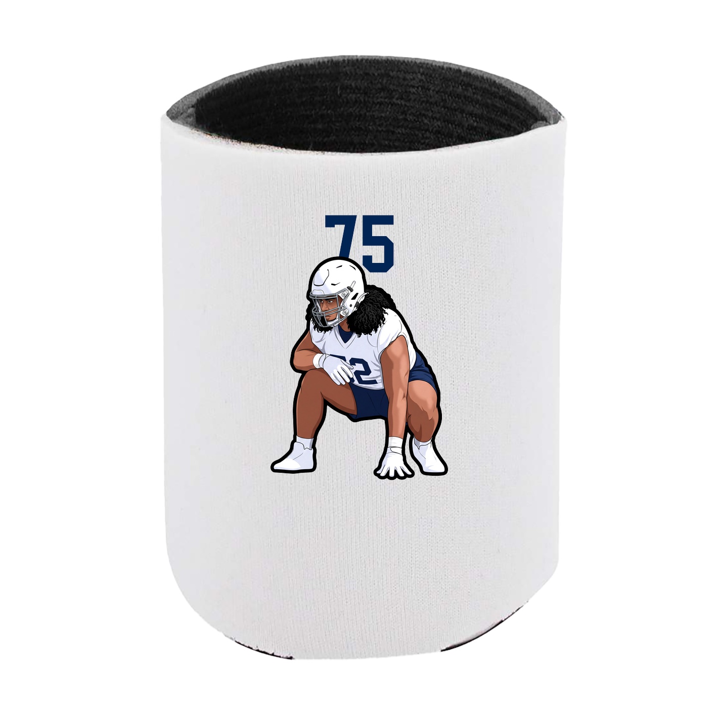Can Holder — Number Top in White