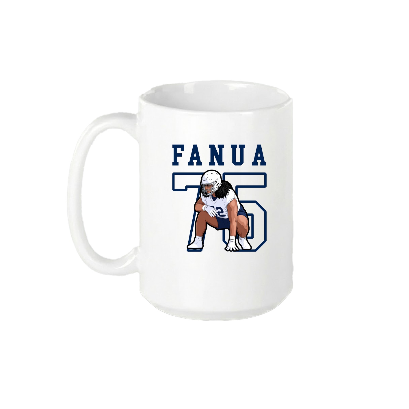 15oz Coffee Mug — Shirsey in White