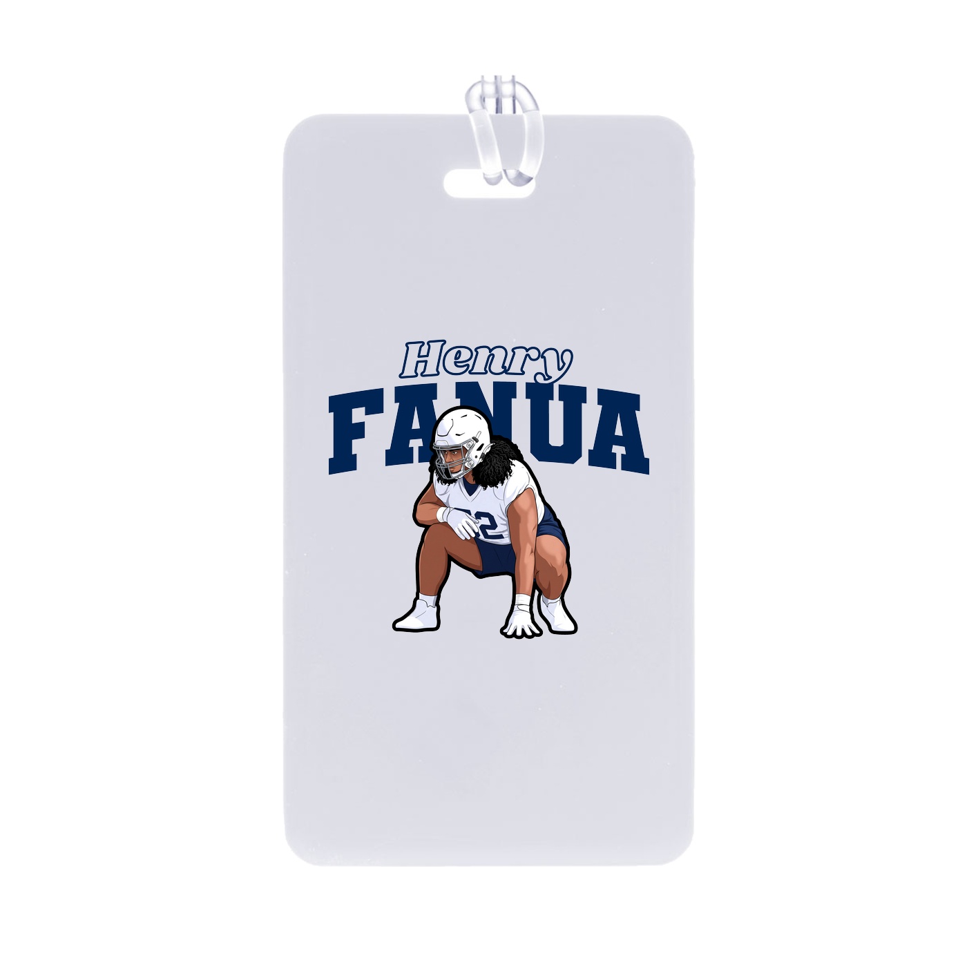 Bag Tag — Name Arch in Classic