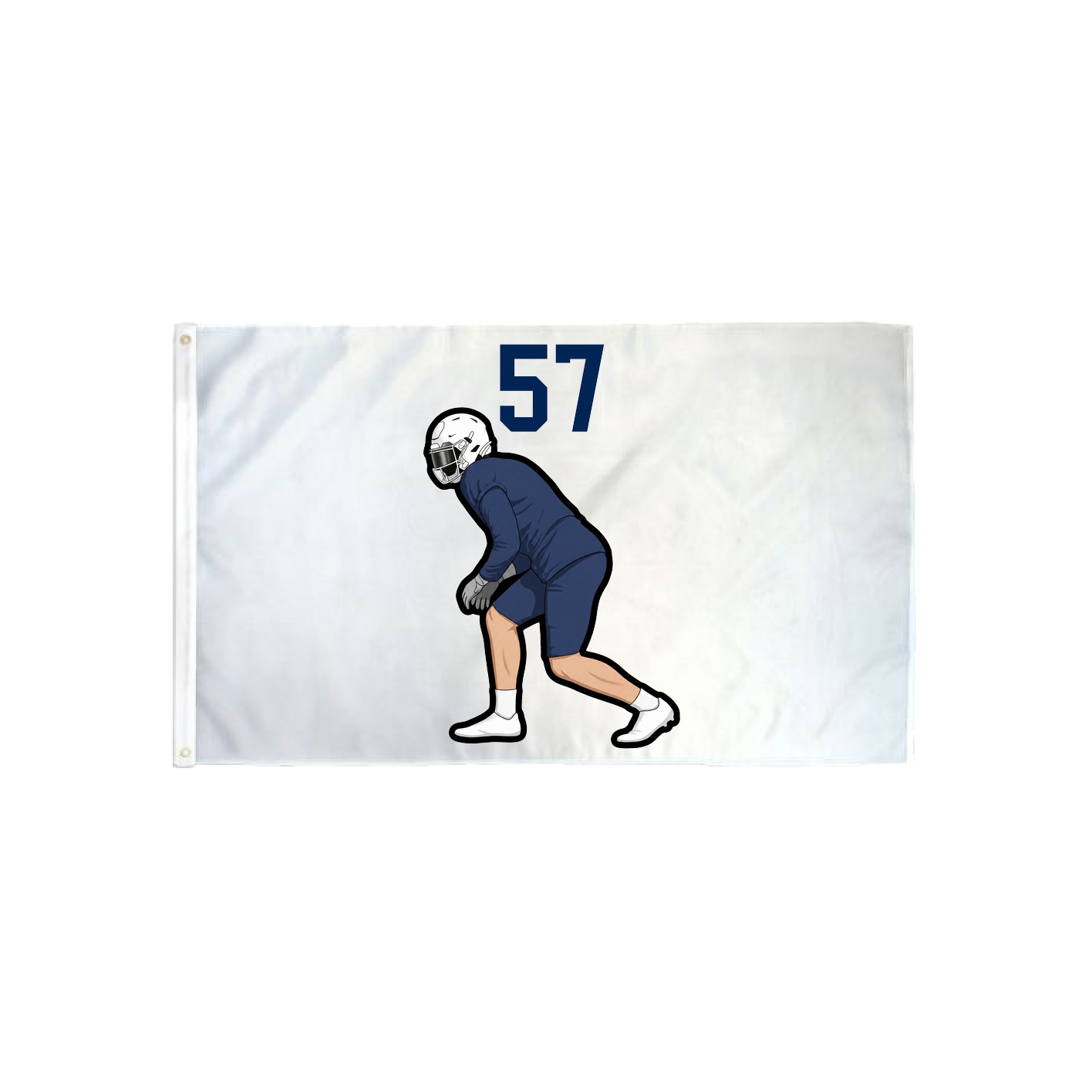3x5 Flag — Number Top in Classic